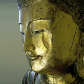 Milton Keynes Buddha head